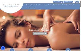 Active Care Family Chiropractic website
