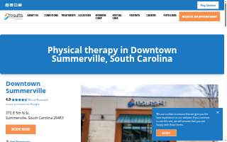 Results Physiotherapy North Charleston, South Carolina of Summerville website