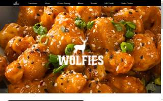 Wolfies Grill - Noblesville website