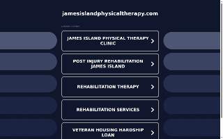 James Island Physical Therapy website