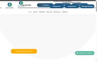 Greenwood Health Center website
