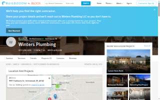 Winters Plumbing website