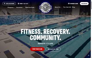 Genesis Health Clubs - Tara Plaza website