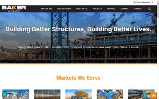 Baker Construction Inc website