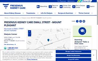 Rai Care Center Ewall Street - Mount Pleasant website