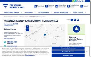Rai Care Center Burton - Summerville website
