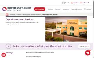 Mt Pleasant Hospital Imaging website