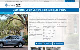 Cross Precision Measurement - Accredited Calibration Lab Charleston website