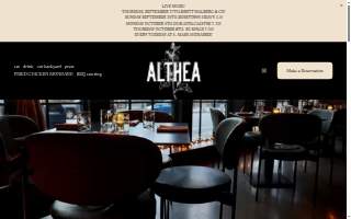 Althea Health & Fitness website