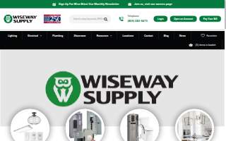 Wiseway Supply Frankfort website