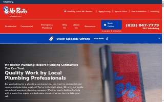 Mr. Rooter Plumbing of Richmond KY website