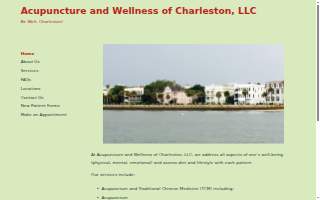 Acupuncture and Wellness of Charleston, LLC website