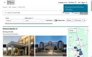 Hilton Garden Inn Lafayette/Cajundome website