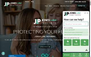 Jones Law Partners website