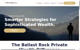 Ballast Rock Private Wealth website