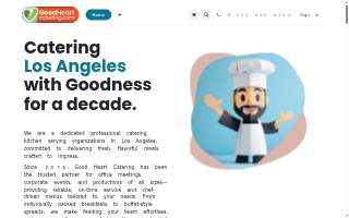 Good Heart Catering of Central website