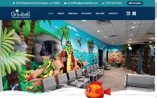 Grimball Pediatric Dentistry website