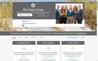 The Ventus Group - Ameriprise Financial Services, LLC website