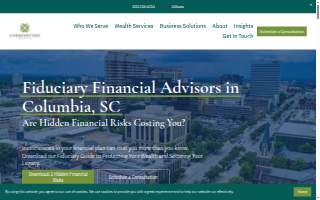 Cornerstone Wealth Advisors of Columbia website
