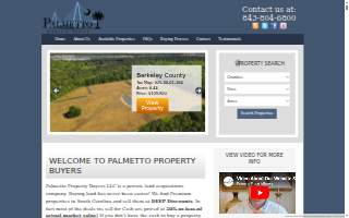 Palmetto Property Buyers LLC website