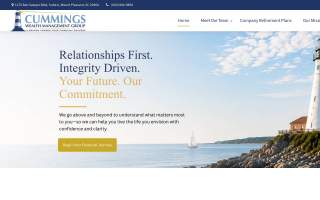 Cummings Wealth Management Group website