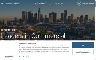 Sands Investment Group website