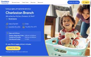 OneMain Financial of Charleston website