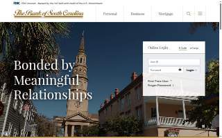 Bank of South Carolina website