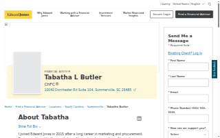 Edward Jones - Financial Advisor: Tabatha L Butler, ChFC® website