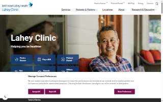 Lahey Medical Center, Peabody website