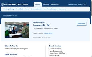 Navy Federal Credit Union of Summerville website