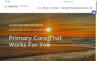 Veritas Direct Care website