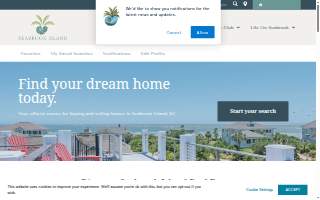 Seabrook Island Real Estate website