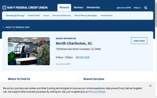 Navy Federal Credit Union of North Charleston website