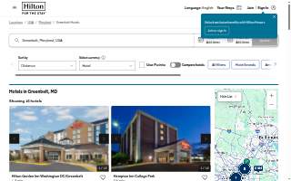 Hampton Inn & Suites Glenarden/Washington DC website