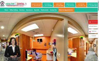 Healthy Dental of Hyattsville website
