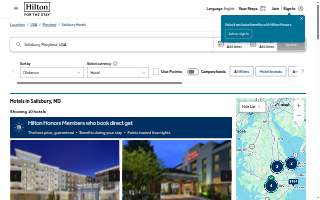 DoubleTree by Hilton Salisbury website