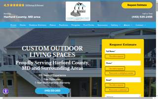Cachet Construction Company website