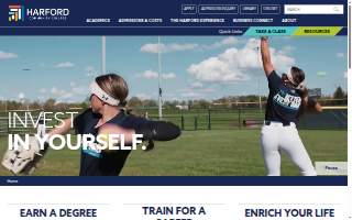 Harford Roofing & Exteriors website