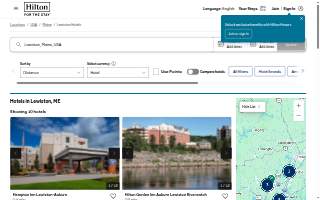 Hampton Inn Lewiston-Auburn website