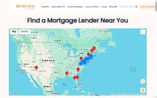 Embrace Home Loans - Mt Pleasant website