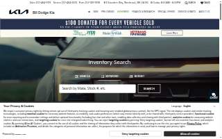 Bill Dodge Kia website