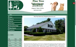 Pine Tree Veterinary Hospital: Forgeron Celeste DVM website
