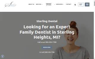 Sterling Dental website