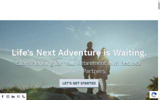 Bedrock Retirement Partners website