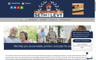 Law Office of Seth A. Levy website