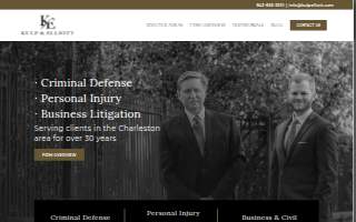 Kulp & Elliott - Attorneys at Law website