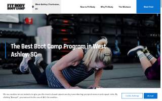 Fit Body Boot Camp of Charleston website