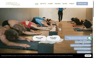 Charleston Power Yoga website