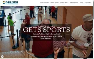 Charleston Area Sports Commission website